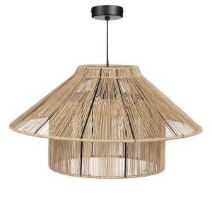 Suspension Marron clair Fer H28xl50xL50cm