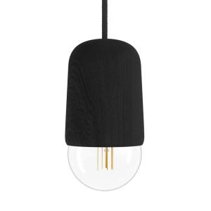 Suspension Medium, chêne teinté noir