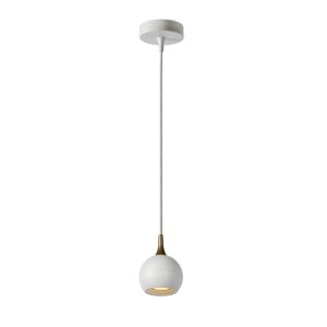 Suspension métal 1 lumière blanc
