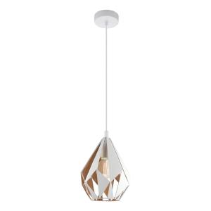 Suspension métal blanc  D2.5