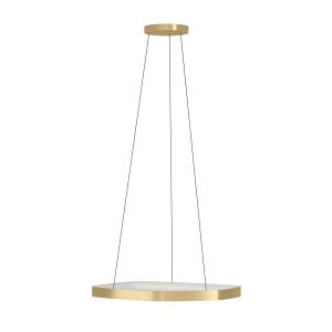 Suspension métal doré  LED intégrée