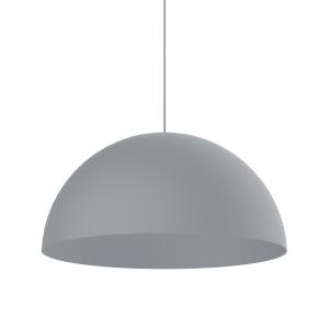 Suspension métal gris 40cm