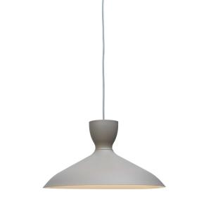 Suspension métal gris clair 40x40x22cm