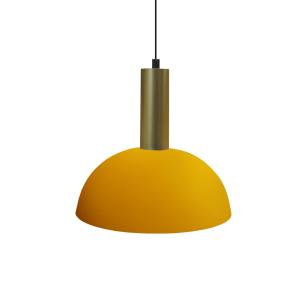 Suspension  métal,Jaune ,H110x D24xP24cm