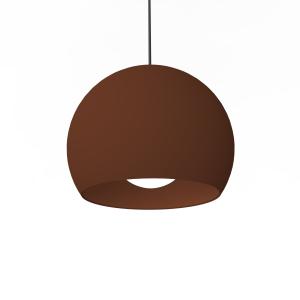 Suspension métal marron corten 25cm