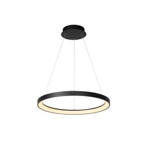 Suspension métal noir 58 cm