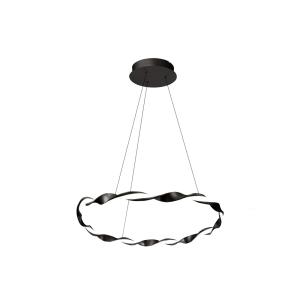 Suspension minimaliste et élégant en forme d'anneau noir ø5…
