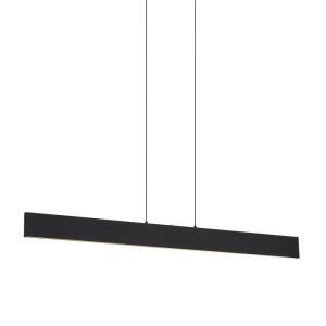 Suspension moderne noire LED Easylift