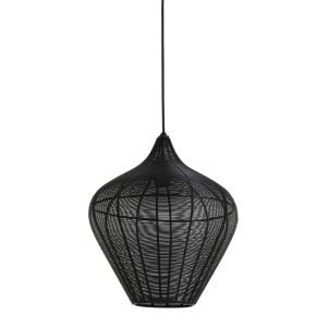 Suspension noir métal ø36cm