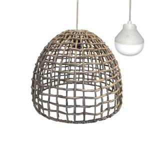 Suspension nomade Jonc de mer Beige D50CM