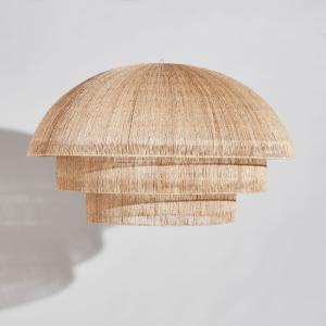 Suspension non électrifiée 3 dômes en jute