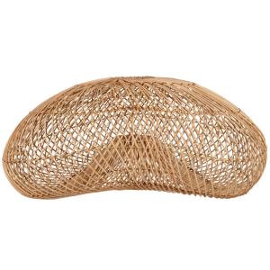 Suspension non électrifiée en cannage de rotin