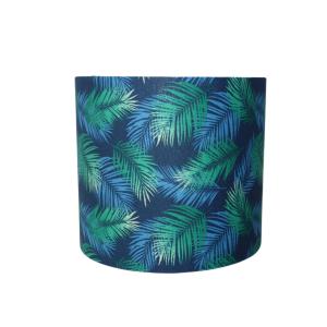 Suspension palme bleu et vert diamètre 20 cm