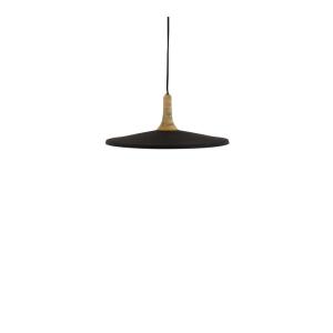 Suspension ronde en métal ø40cm - Noir