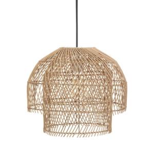 Suspension rotin Kery naturel D38