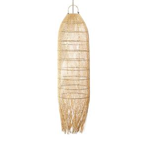 Suspension Rotin Marron 30x30x110cm