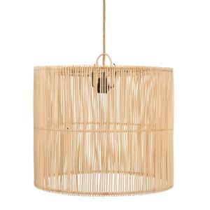 Suspension Rotin Marron 45x45x50cm