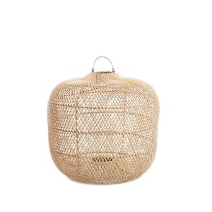 Suspension Rotin Marron 48x48x48cm