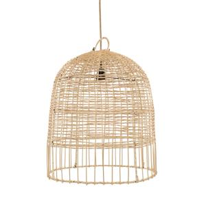 Suspension Rotin Marron 50x50x55cm