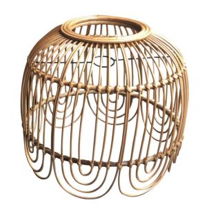 Suspension rotin naturel 37 x 35 cm