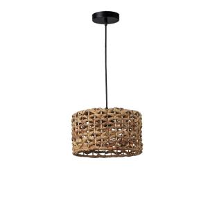 Suspension rustique en rotin algues marines Ø30 cm