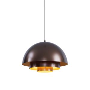 Suspension scandinave bronze foncé doré