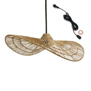 Suspension secteur Jute Beige D63CM