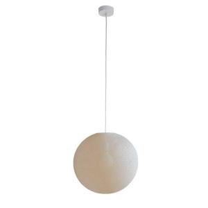 suspension simple globe 38 écru