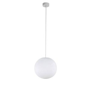 suspension simple globe s blanc