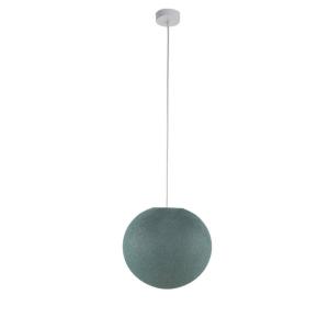 suspension simple globe s vert de gris