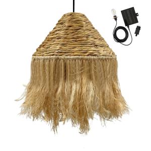 Suspension solaire Jacinthe d'eau Beige d44 cm