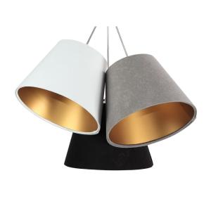 Suspension Tissu Blanc 50x50x107 cm