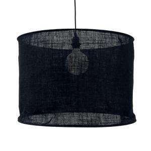 Suspension toile de jute noire non électrifiée D.60cm