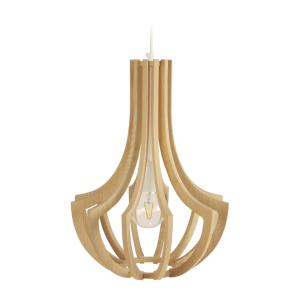 Suspension TOSEL ,bois,naturel, H 107xD35xP35cm