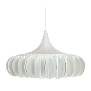 Suspension TOSEL ,métal,Blanc , H 80x D40xP40cm