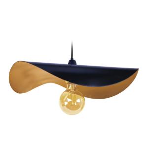 *SUSPENSION TOSEL ,métal,Bleu, H 65xD40xP40cm