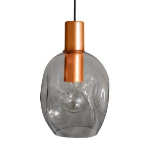 Suspension TOSEL ,métal,Gris ,H 100x D20xP20cm