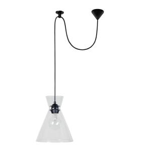 *SUSPENSION TOSEL ,métal,Noir ,H150xD21xP21cm