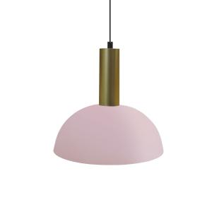 Suspension TOSEL ,métal,Rose ,H 110x D24xP24cm