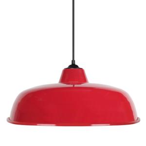 *SUSPENSION TOSEL ,métal,Rouge ,H75x D32xP32cm