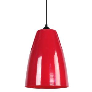 *SUSPENSION TOSEL ,métal,Rouge ,H78xD 15x P 15cm