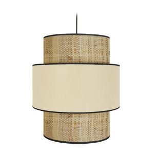 *SUSPENSION TOSEL ,tissu,Beige ,H106xD40x P40cm