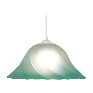 Suspension TOSEL ,verre,Blanc ,H70xD29xP29 cm