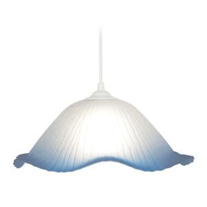 *SUSPENSION TOSEL ,verre,Bleu,H70xD36xP36cm