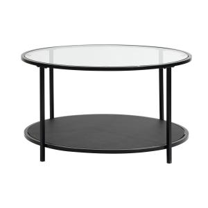 Table à café verre et bois Scandinave