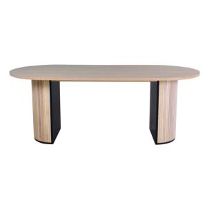Table à manger 200cm ovale en bois pieds design BRITNEY 800…