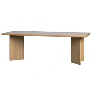 Table à manger 220cm moderne en bois naturel