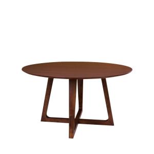 Table à manger 4 personnes en bois - Bois foncé