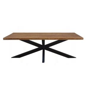 Table à manger 6 personnes 160 cm en bois massif