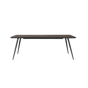 Table à manger avec plateau rectangulaire en teck 200 cm